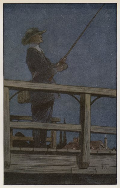 Illustrazione per The Compleat Angler di Izaak Walton da James Thorpe