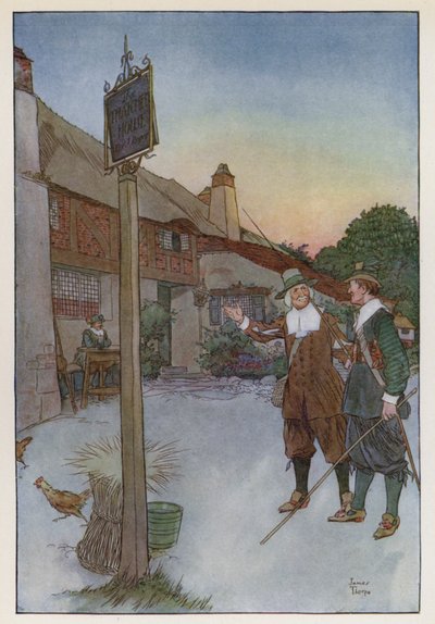 Illustrazione per The Compleat Angler di Izaak Walton da James Thorpe