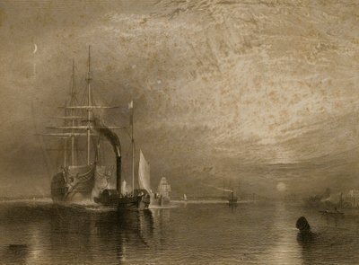 Il vecchio Temeraire da James Tibbitts Willmore