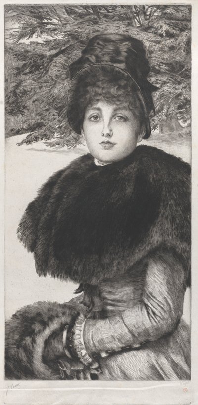 Una Passeggiata Invernale da James Tissot