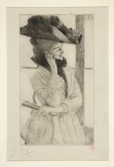 Alla finestra da James Tissot