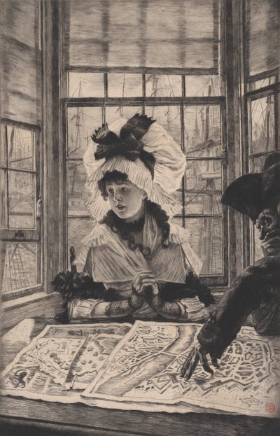 Una Storia Non Interessante, 1878 da James Tissot