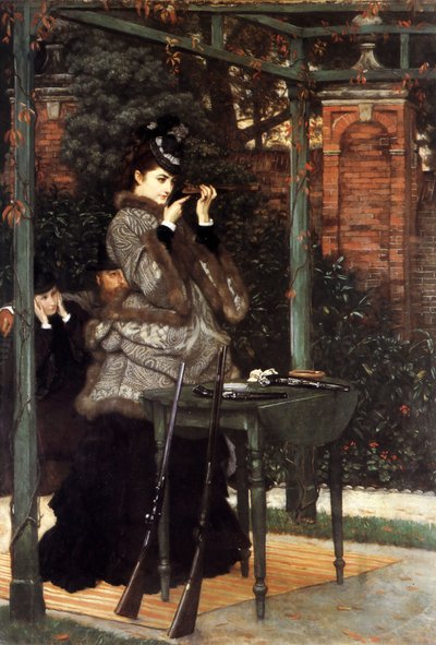 Al poligono di tiro da James Tissot