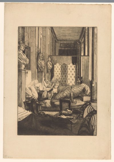 Foyer della Comédie-Française durante l