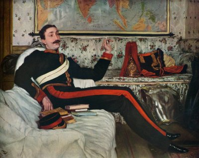 Frederick Gustavus Burnaby, 1870 da James Jacques Joseph Tissot