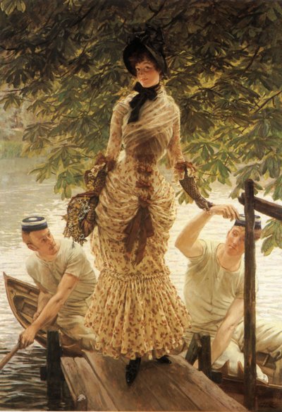 Sul Tamigi da James Tissot