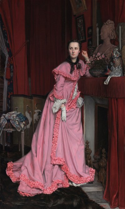 Ritratto della marchesa di Miramon, nata Thérèse Feuillant da James Tissot