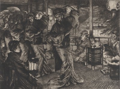 La parabola del figliol prodigo, n. II: In terre straniere, 1882 da James Tissot