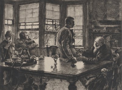 La parabola del figliol prodigo: La partenza n. 1 da James Tissot