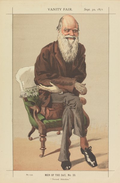 Vanity Fair Uomini del Giorno, No. 33, Selezione Naturale da James Tissot