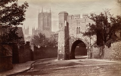 Pottergate, Lincoln, Inghilterra da James Valentine