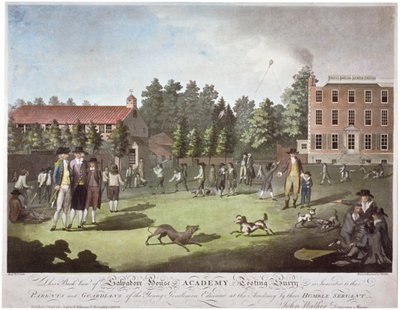 Vista posteriore della Salvadore House Academy, Tooting, Wandsworth, Londra da James Walker