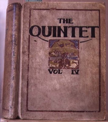 Copertina del Volume IV di The Quintet, c.1902 da James Wallace