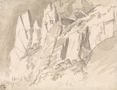 Una collina scoscesa da James Ward