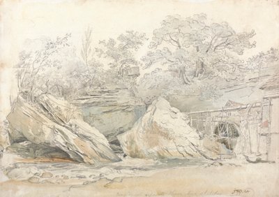 Mulino di Aberdulais, Glamorganshire da James Ward