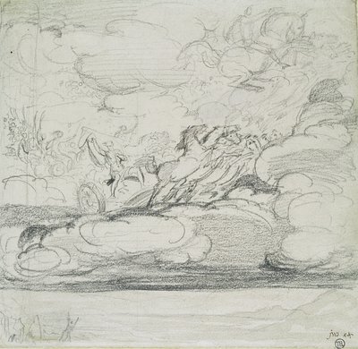 Elia che getta via il suo mantello da James Ward