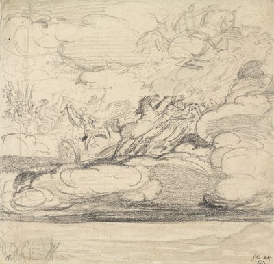 Elia che getta via il suo mantello da James Ward