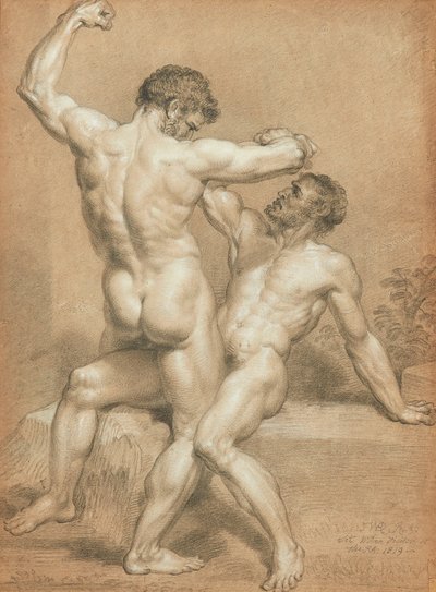 Studio di Figura - i Lottatori da James Ward
