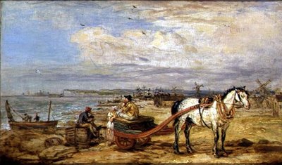 Pescatori sulla Spiaggia da James Ward