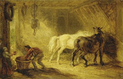 Interno di una Stalla da James Ward