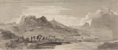 Paesaggio montuoso da James Ward