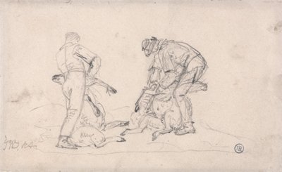 Tosatura delle pecore da James Ward