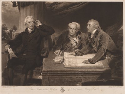 Sir Francis e John Baring e Charles Wall da James Ward