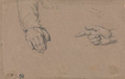 Studi di mani da James Ward