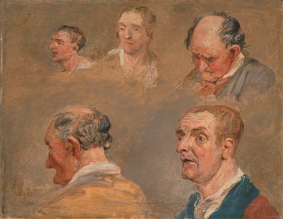 Studi di Jacky Turner e il giardiniere del reverendo Charles Hope da James Ward
