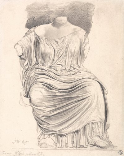Studio di scultura: dai marmi di Elgin da James Ward