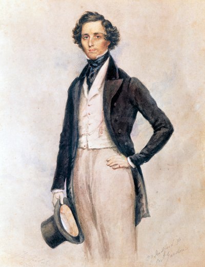 Ritratto di Felix Mendelssohn Bartholdy da James Warren (after) Childe