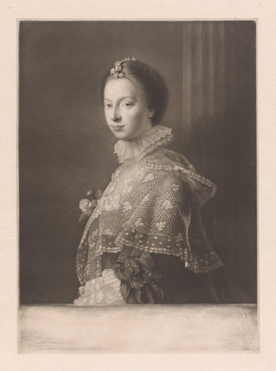 Ritratto di Janet Erskine da James Watson (prentmaker)