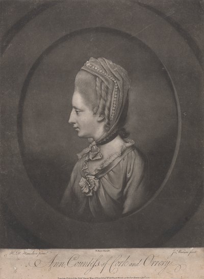 Anne, Contessa di Cork e Orrery (m. 1785) da James Watson