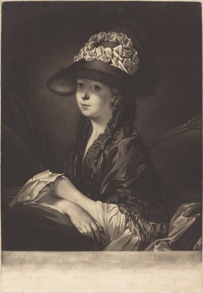 Lucinda, Miss Moore da James Watson after Pierre Etienne Falconet