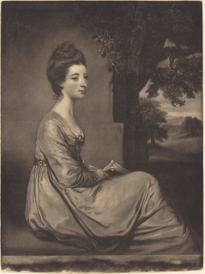 Jemima Contessa Cornwallis da James Watson after Sir Joshua Reynolds