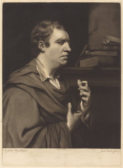 Samuel Johnson da James Watson after Sir Joshua Reynolds
