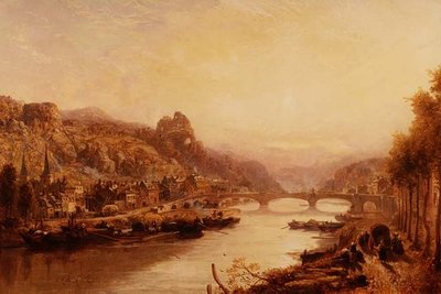 Il castello di Beauvine, Durant Belgio da James Webb