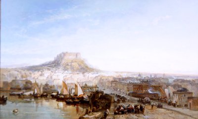 Veduta di Cartagena, Costa Orientale della Spagna da James Webb