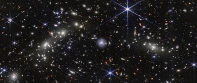 Ammasso di proiettili (immagine NIRCam) da James Webb Space Telescope (NASA)