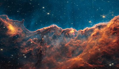 Getti della Nebulosa Carena da James Webb Space Telescope (NASA)