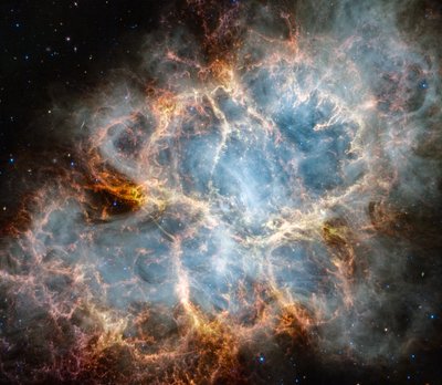 Nebulosa del Granchio da James Webb Space Telescope (NASA)