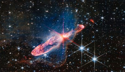 Herbig-Haro 46/47 da James Webb Space Telescope (NASA)