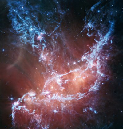 NGC 346 da James Webb Space Telescope (NASA)