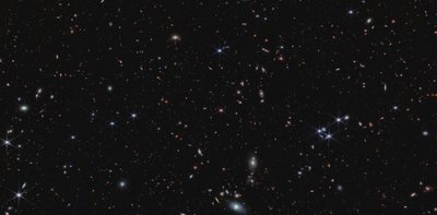 Quasar J0100+2802 da James Webb Space Telescope (NASA)