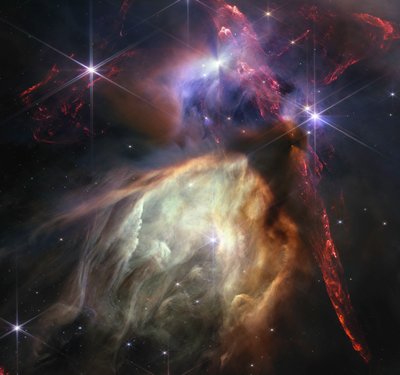 Rho Ophiuchi da James Webb Space Telescope (NASA)