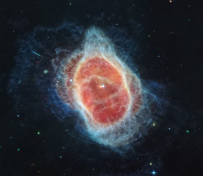 Nebulosa Anello del Sud (Immagine MIRI) da James Webb Space Telescope (NASA)