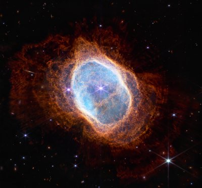 Nebulosa Anello del Sud (Immagine NIRCam) da James Webb Space Telescope (NASA)