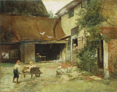 Un cottage a Brooklyn da James Wells Champney