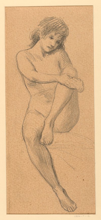 Nudo femminile da James Wells Champney