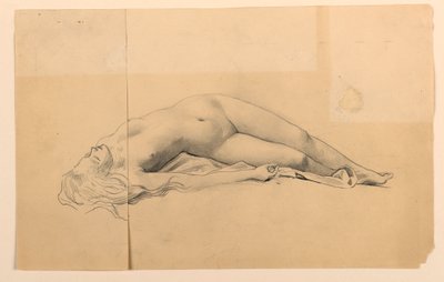 Nudo femminile da James Wells Champney